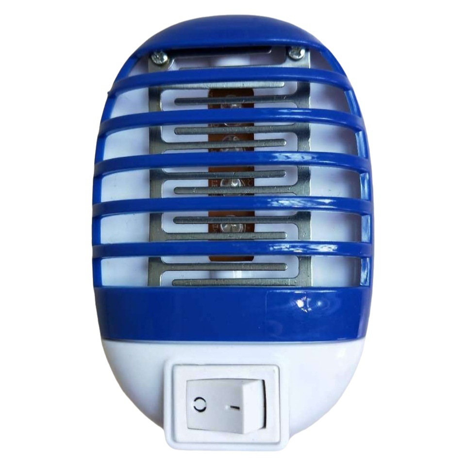 Enchufe de pared LED lámpara física del asesino del mosquito fotocatalizador lámpara del asesino del mosquito Mute descarga eléctrica lámpara del asesino del mosquito Oficina en casa mujeres embarazadas lámpara del mosquito