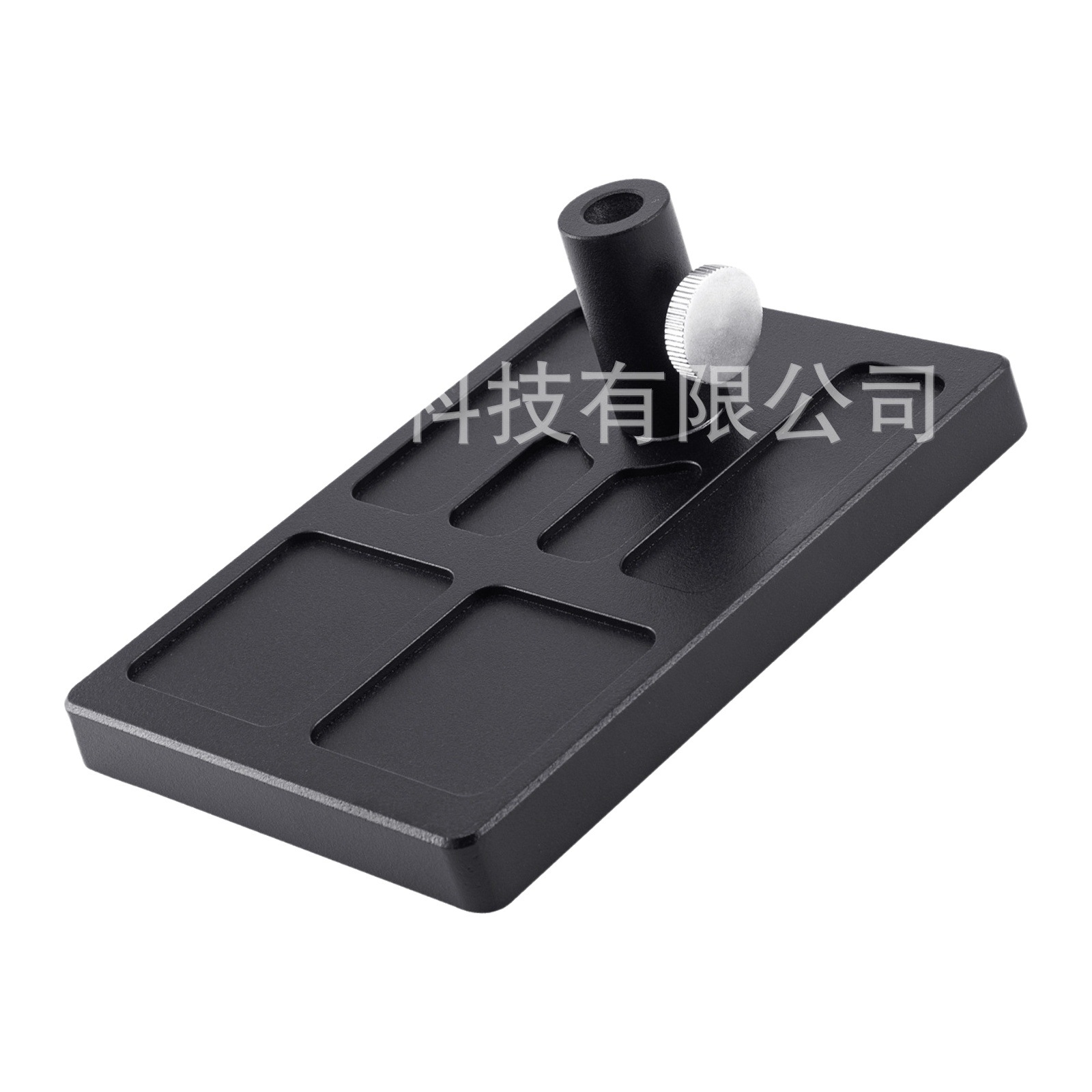 Mosca de gancho Mesa Base Metal Placa de hierro mosca pesca gancho Luya herramienta de encuadernación Mesa base suministros de artes de pesca