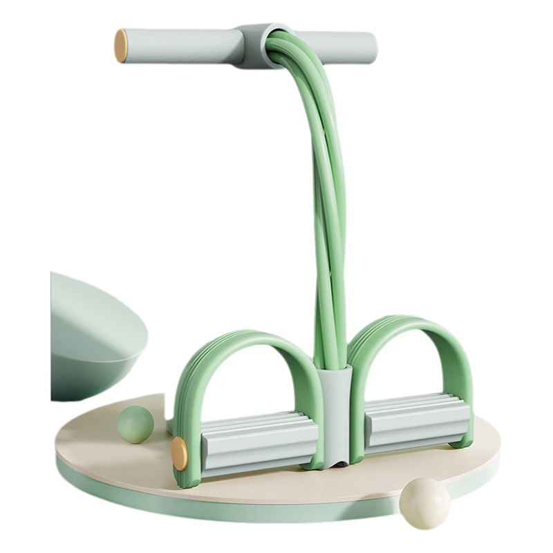 Pedal dispositivo de tensión abdominales Dispositivo de tensión auxiliar equipo de fitness pedal pierna dispositivo de belleza hogar pedal cuerda de tensión