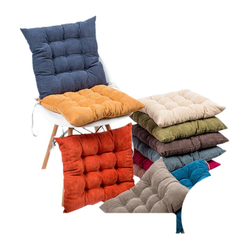Зимняя утолщенная офисная Вельветовая Подушка для стула Диван Обеденный стул Подушка Ткань Татами Подушка для стула Студент