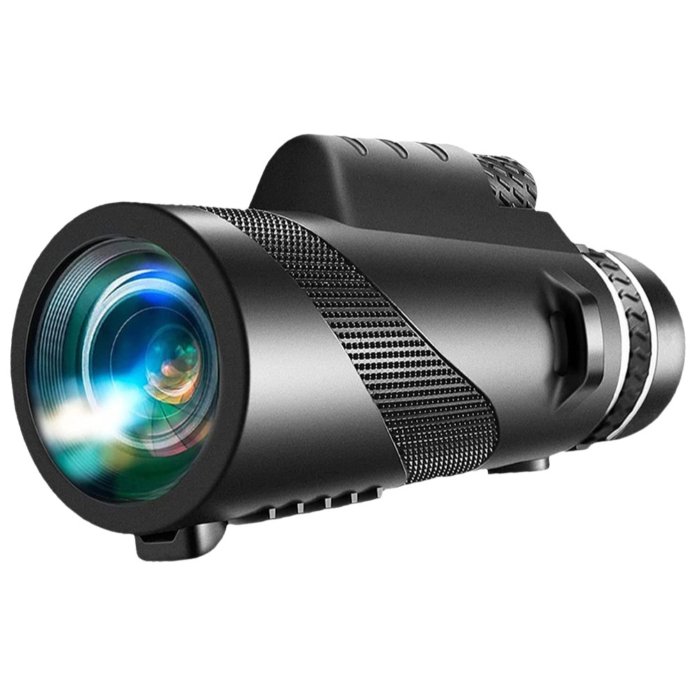 Telescopio monocular de gran diámetro 10x42 de la fábrica Source, telescopio de alta magnificación HD 80x100 para exteriores y para teléfono móvil.