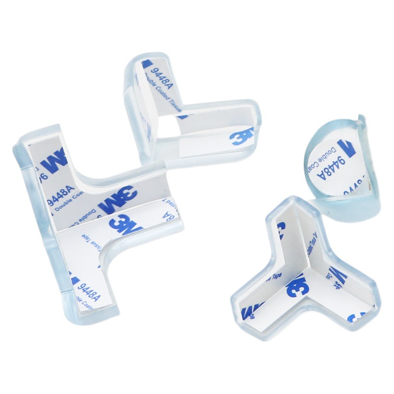 Table Corner Anti-collision Corner Protector Corner Bag Corner Baby Transparent Edge Paste Glass Corner Furniture Protective Cover Anti-collision Corner