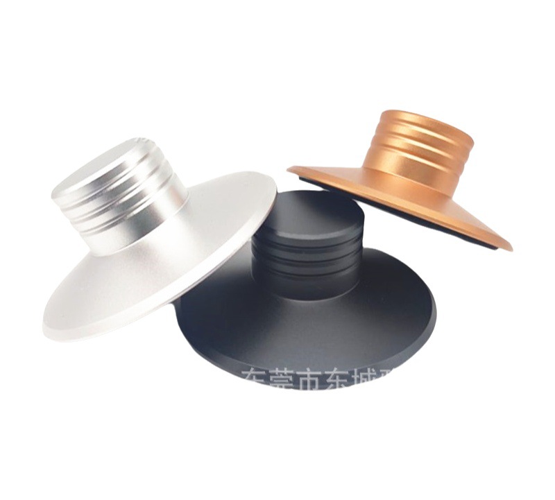 GH LP reproductor de vinilo cabeza de disco aguja disco de amortiguación de presión