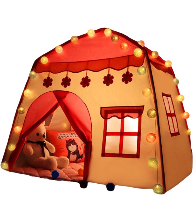 Tienda de juegos transfronterizos para niños casa pequeña flor Casa Grande princesa Prince playa tienda juguetes