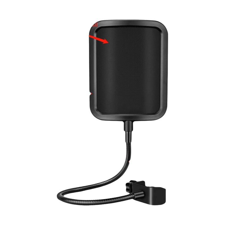 U87 gran diafragma 502 pequeña botella de alimentación micrófono de condensador en forma de U metal anti-spray Red de grabación de la computadora de escritorio cubierta del micrófono