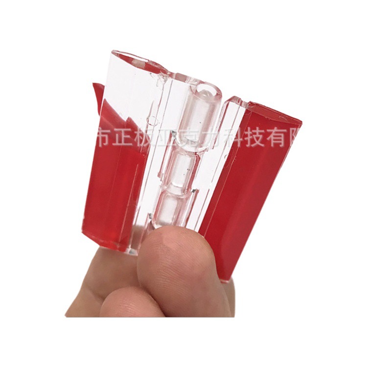 Bisagra autoadhesiva adhesiva fuerte bisagra autoadhesiva acrílico transparente adhesivo de doble cara de hojas sueltas fabricante de páginas plegables