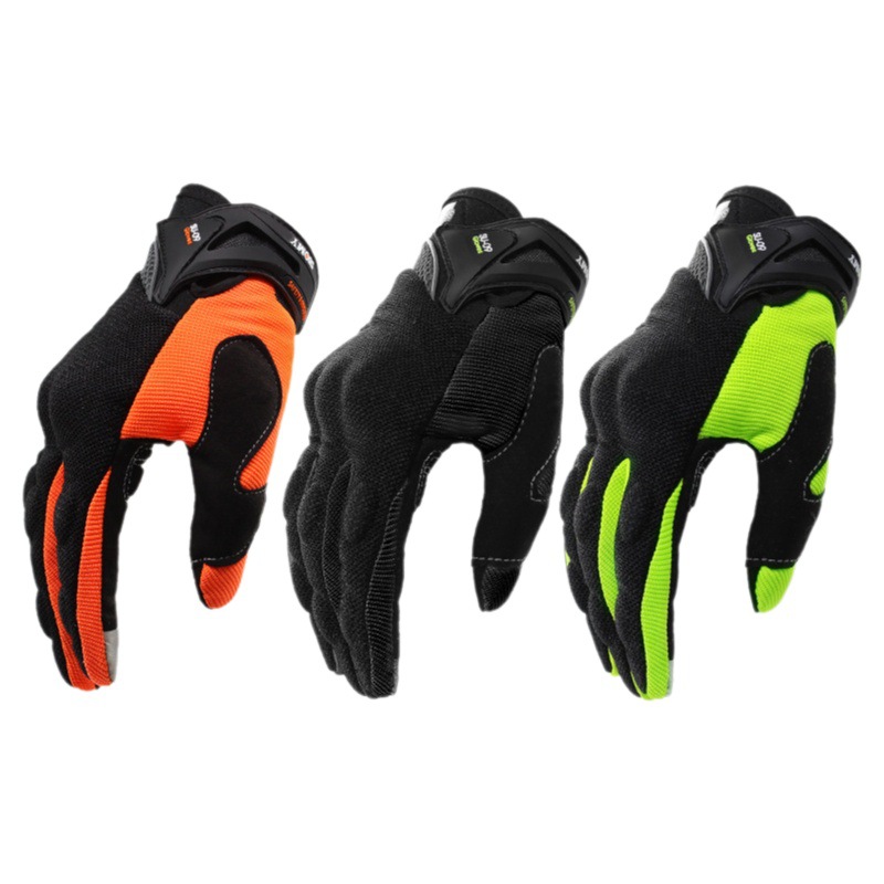 オフロードバイクの転倒防止滑り止め通気性レース車の全指手袋男夏騎士装備