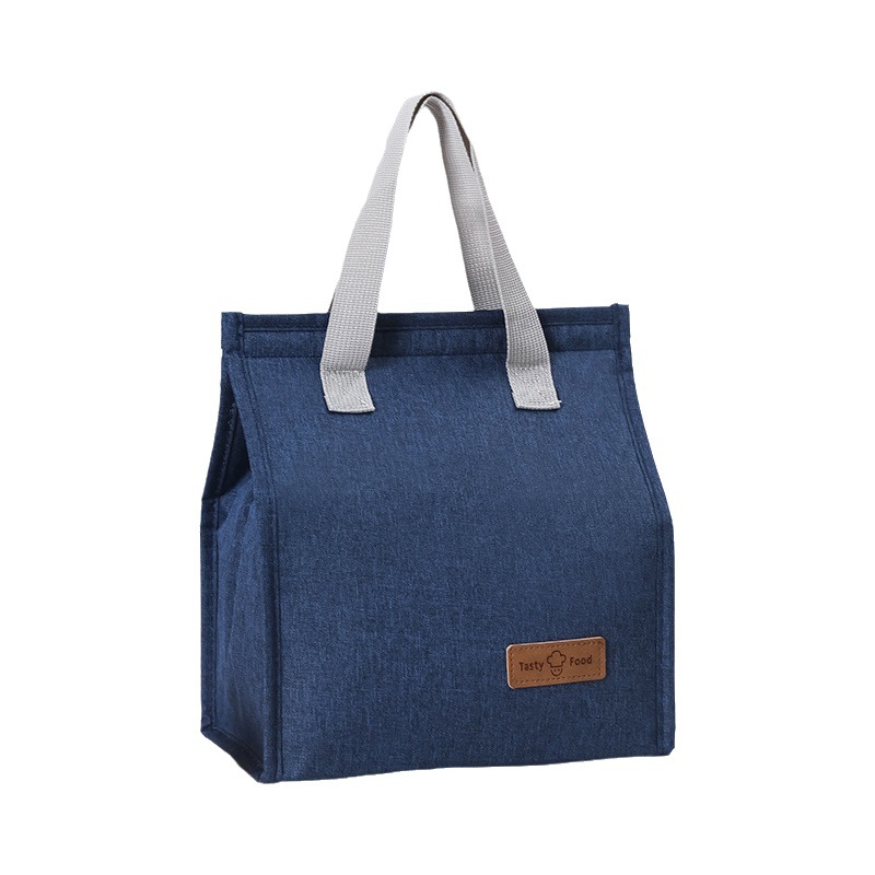 Beilian bolsa de almuerzo portátil estilo japonés bolsa de almuerzo Portátil Bolsa para el trabajo engrosada de aluminio bolsa de almuerzo de película estudiante bolsa de almuerzo portátil