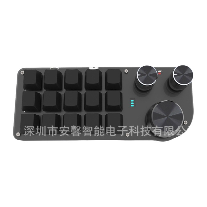 Mini teclado personalizado Bluetooth 2.4G inalámbrico 3 modos atajos de teclas de acceso directo para juegos de deportes electrónicos