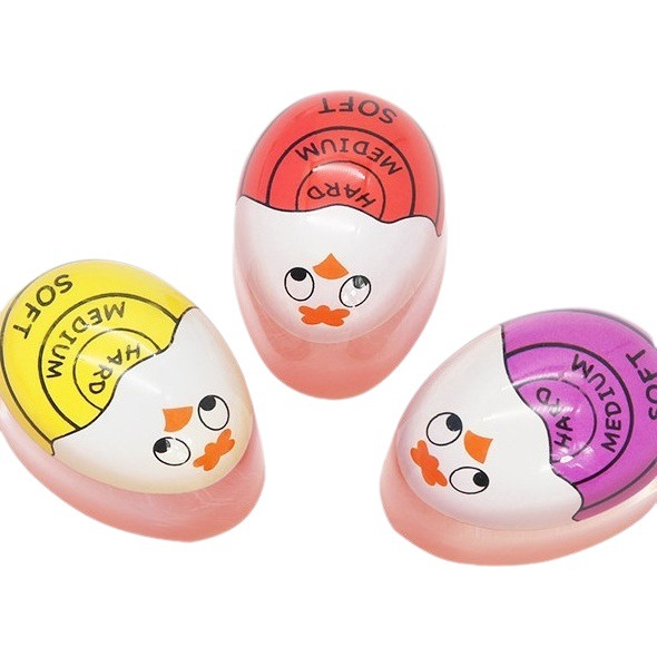 Creativo de dibujos animados huevo hirviendo temporizador de cocina huevo hervido corazón huevo observador huevo hirviendo temporizador en stock suministro