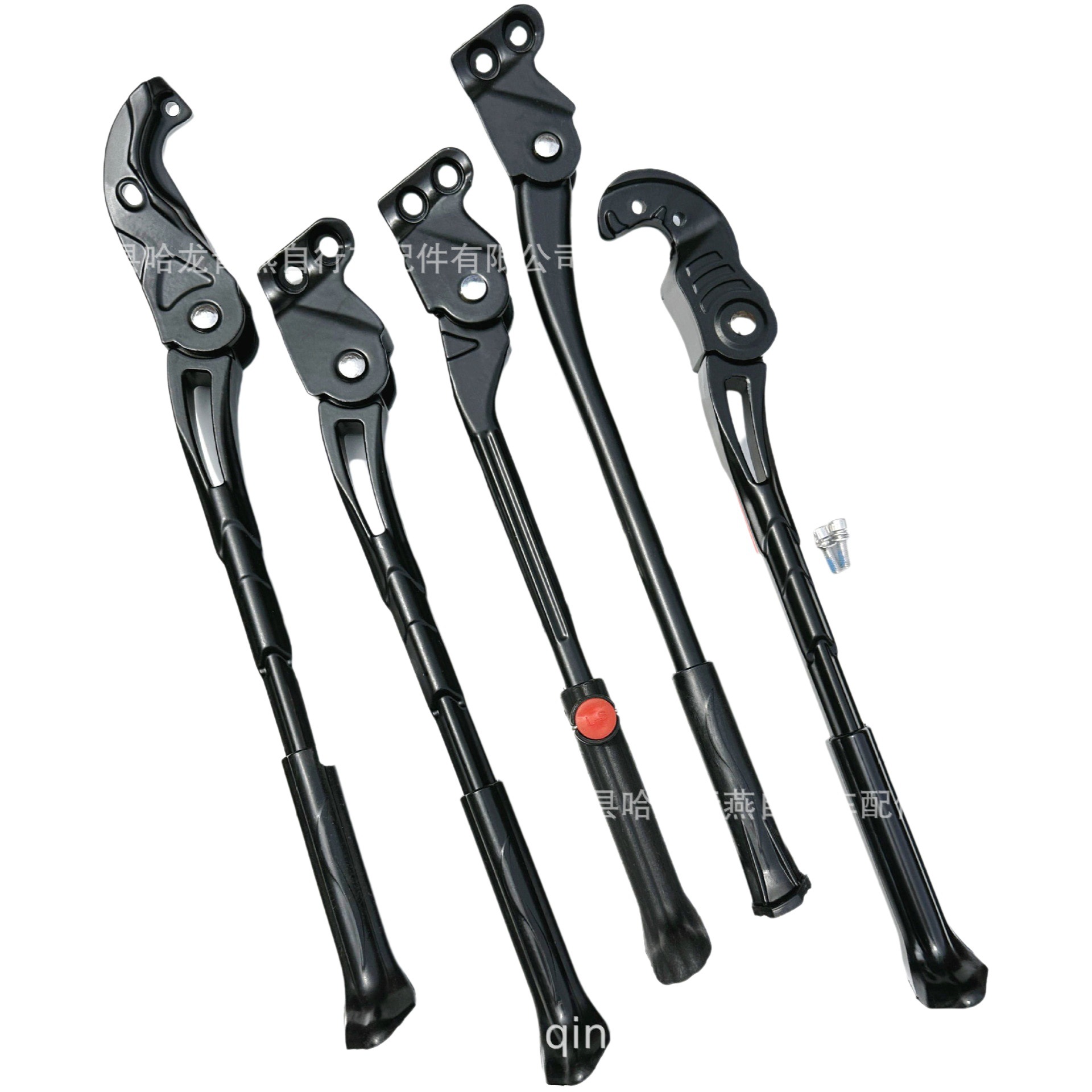 Soporte de bicicleta de montaña/soporte individual de bicicleta/soporte de pie de aleación de aluminio/soporte lateral soporte individual/escalera/soporte parcial trasero