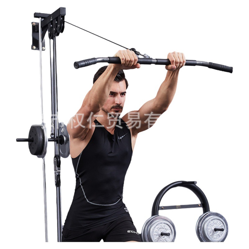 Barra de tracción recta larga y corta barra de tracción varilla de tracción alta seca equipo de fitness mango accesorios de entrenamiento con pesas Barra de barra