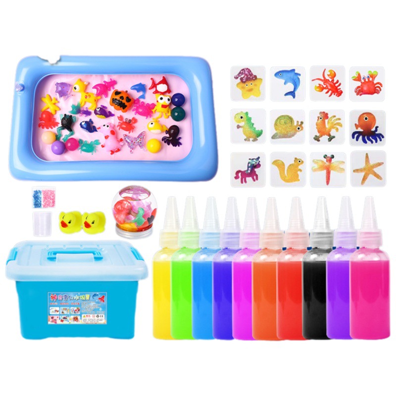 Venta al por mayor agua mágica elfo TikTok agua bebé traje de los niños solución juguete DIY material hecho a mano puesto