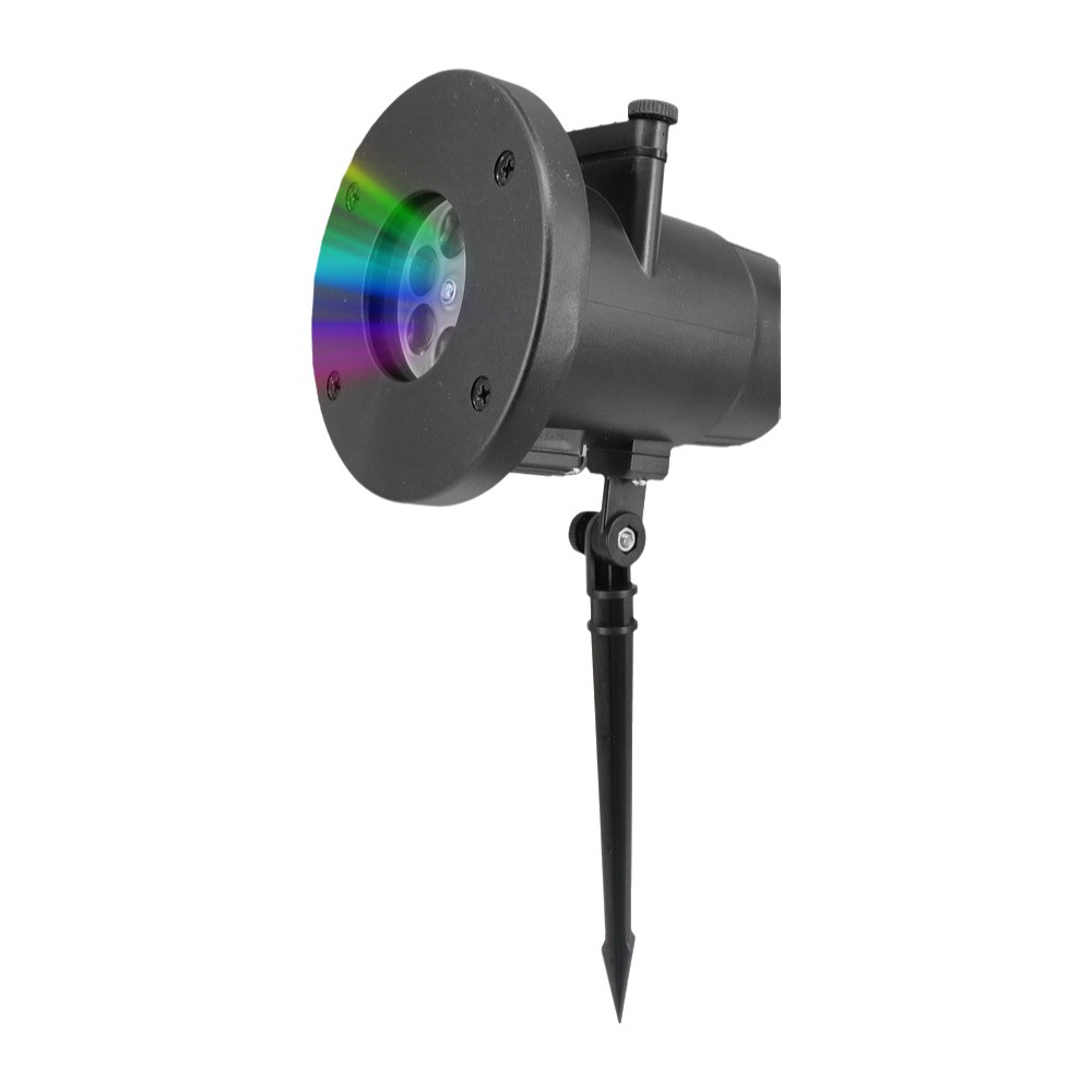 Tarjeta cambiable ventisca vacaciones patrón lámpara de proyección al aire libre impermeable lámpara de césped LED resaltar película