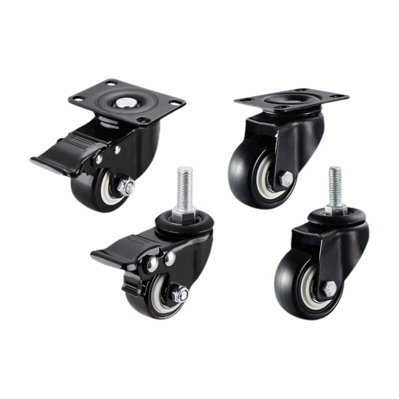 Производитель роликов промышленного класса 1,5 дюйма 2inch 2.5inch золотое алмазное колесо износостойкое универсальное колесо бесшумное, гладкое и беспокойство