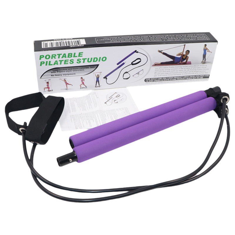 Barra de tensión de yoga funcional expansor de pecho Barra de fuerza del brazo Barra de yoga Barra de Pilates palo de fitness palo de Pilates fabricante