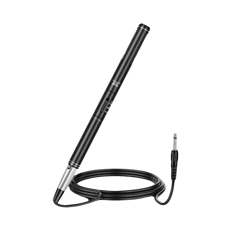 Micrófono de entrevista de noticias de suministro directo de fábrica Micrófono de grabación profesional Cámara SLR Teléfono móvil Micrófono de radio en vivo