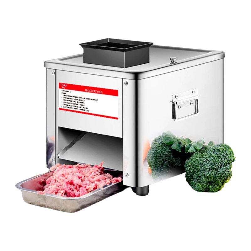 Электрическая коммерческая мясорубка, полностью автоматическая мясорубка и овощерезка, мясорубка, небольшая мясорубка из нержавеющей стали для домашнего использования