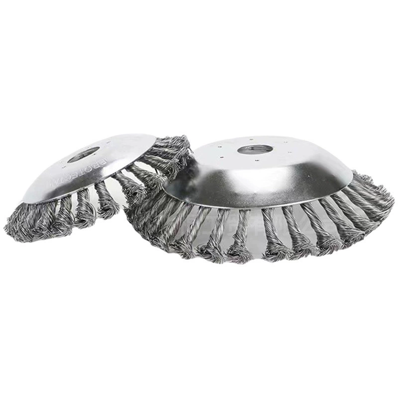 Газонокосилка проволочная соломенная головка 6 дюймов проволочная колесная прополочная головка 8 дюймов плетеная проволока соломенная машина садовые универсальные аксессуары