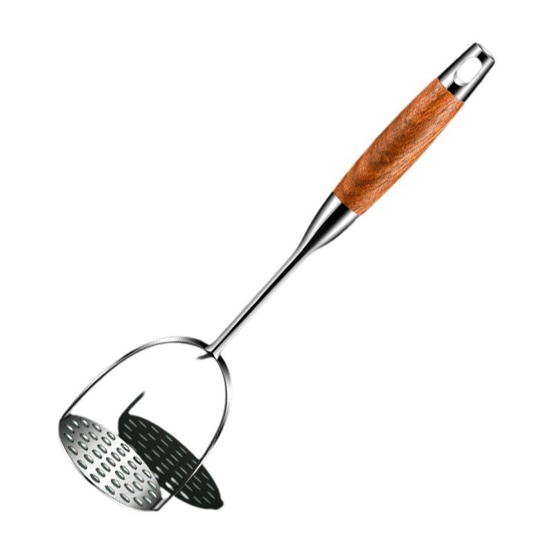 304 de acero inoxidable Potato Mascher hogar suplemento alimenticio para bebés Mascher manual Rolling Mascher herramienta trituración