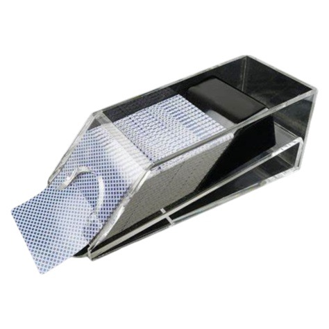 Máquina expendedora de cartas de Texas Hold'em transfronteriza Máquina expendedora de cartas Three Kingdoms Hero Killing Zapatero de cartas de plástico acrílico