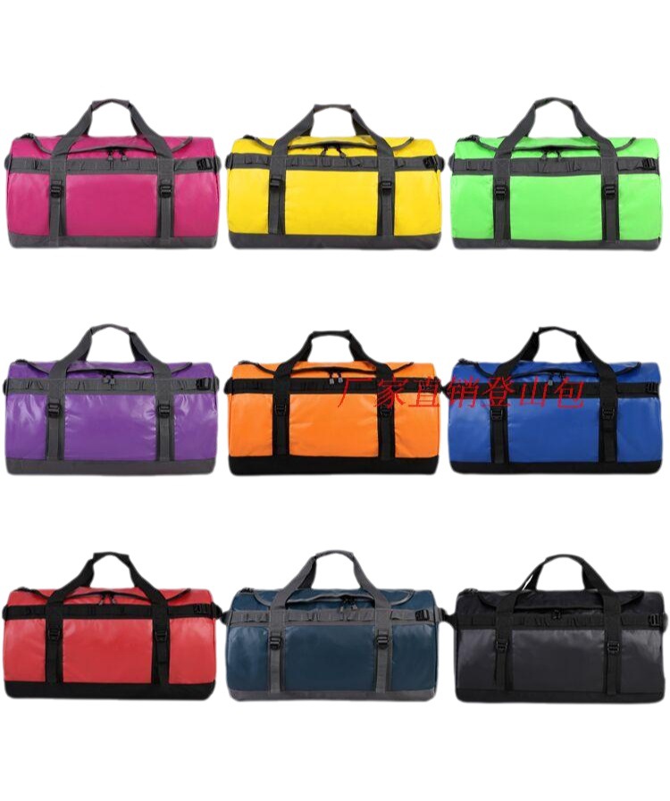 Bolso del alpinismo al aire libre para hombres y mujeres mochila impermeable bolsa de transporte de cilindro bolsa de viaje de gran capacidad de auto-conducción TNF