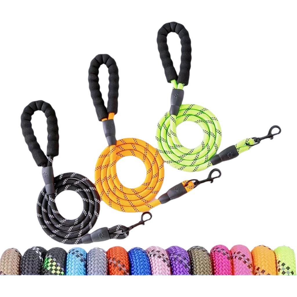 Explosion-proof reflective pet leash dog leash dog leash dog leash large and medium-sized dog leash manufacturers wholesale