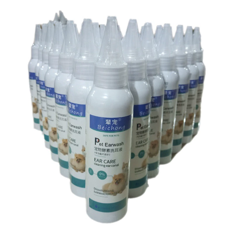 Origin поставляет оптом ушные капли для домашних животных, профилактика кошек и собак, очистка ушного клеща, Ушная сера 120 мл, средство для мытья ушей