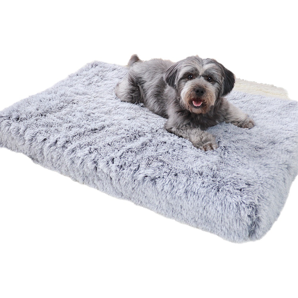 Plaza de felpa de la perrera estera del gato nido de mascotas profundo sueño del perro sofá cama suministros para Mascotas Fábrica al por mayor