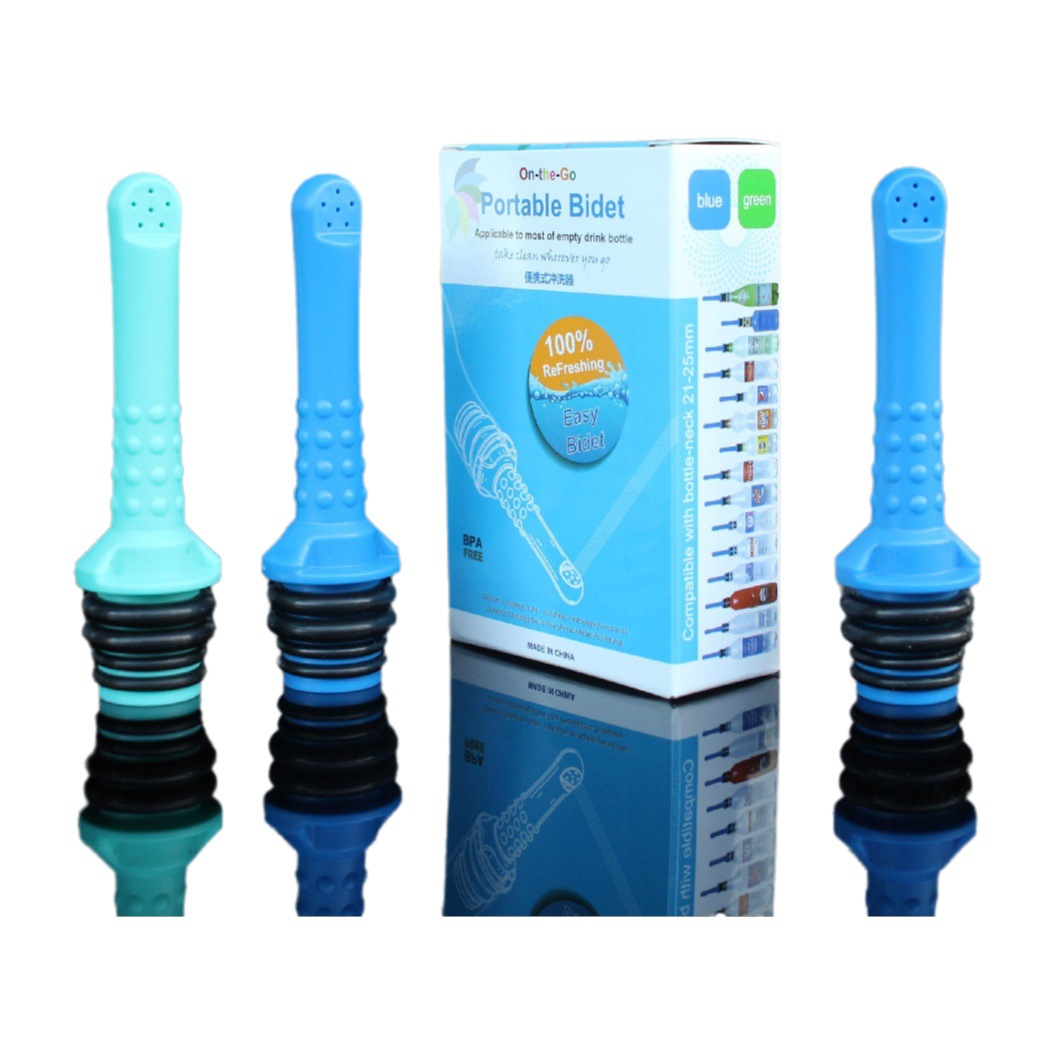 EBAY transfronterizo de bolsillo de Amazon limpiador de cuerpo de viaje limpiador de mujer portátil fácil de transportar Butt Flusher transfronterizo inglés