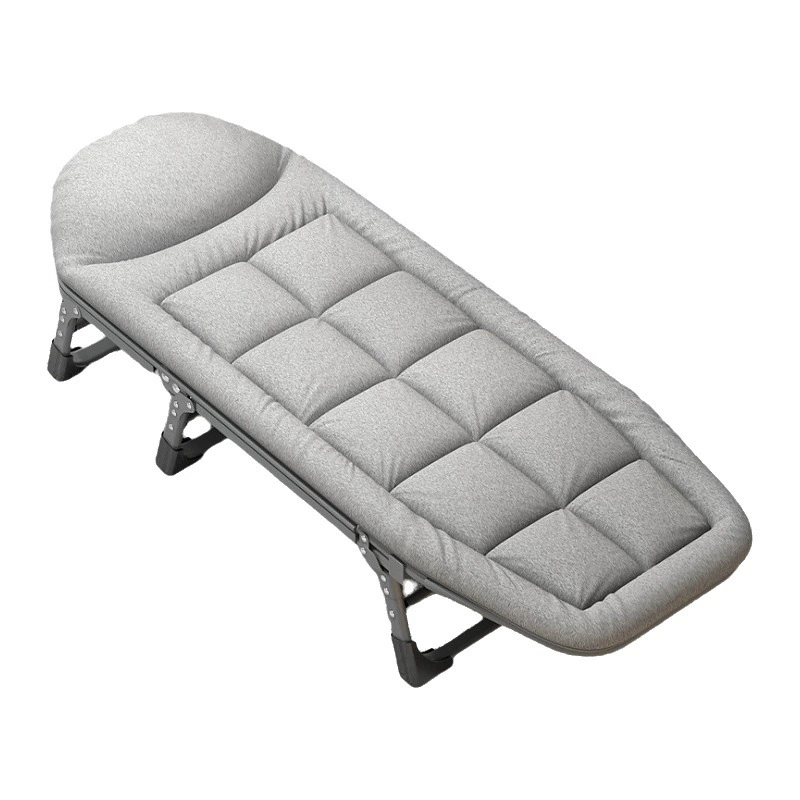 Раскладная кровать односпальное офисное кресло обеденный перерыв Домашний портативный ворс артефакт балкон походная кровать сопровождающая Простая кровать