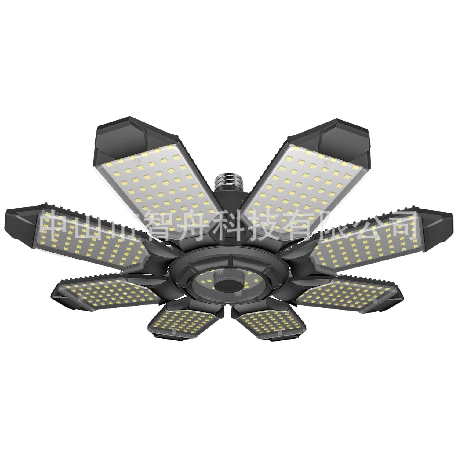 Трансграничный завод по производству нового продукта частная модель 8 1 шестистворчатая восьмистворчатая гаражная лампа складная деформация светодиодная Шахтерская лампа складской гараж