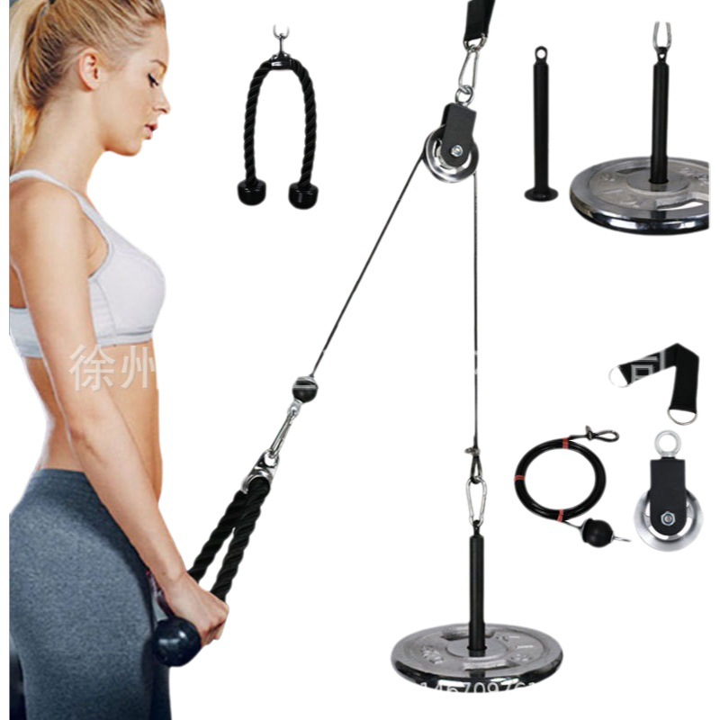 Equipo de gimnasia hecho a sí mismo DIY alto pórtico desplegable brazo de modificación del hogar de tres cabezas de presión inferior traje desplegable transfronterizo