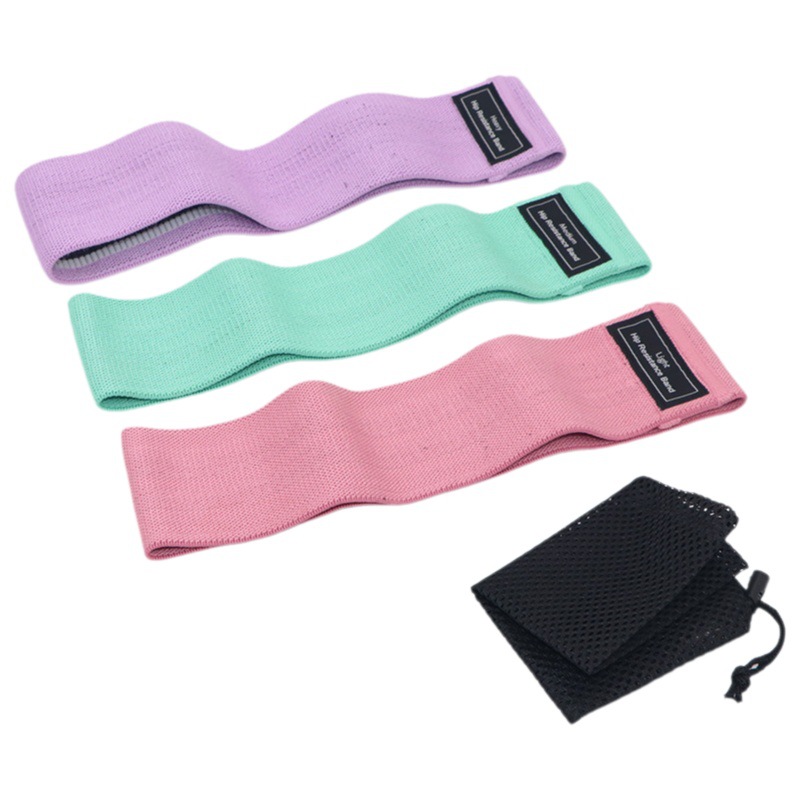 Anillo de cadera en cuclillas anillo de resistencia a la cadera anillo de tracción banda elástica banda de tracción de la cadera látex de seda antideslizante abuso anillo de la cadera