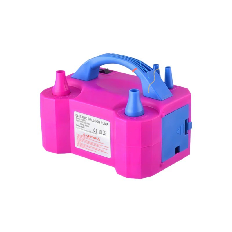 Электрический насос для воздушных шаров надувной насос с двойным отверстием автоматический насос надувной шар машина свадебная комната дует воздушный шар острый инструмент