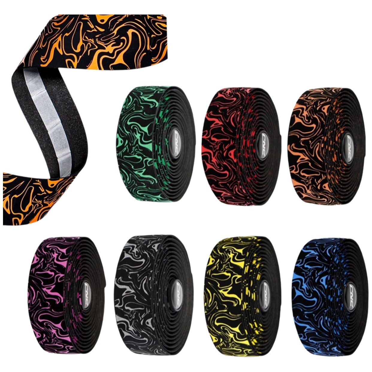 CNC carretera bicicleta mango cinturón bicicleta cepillado antideslizante transpirable mango cinturón muerto coche cuerno curva mango bobinado mango cinturón