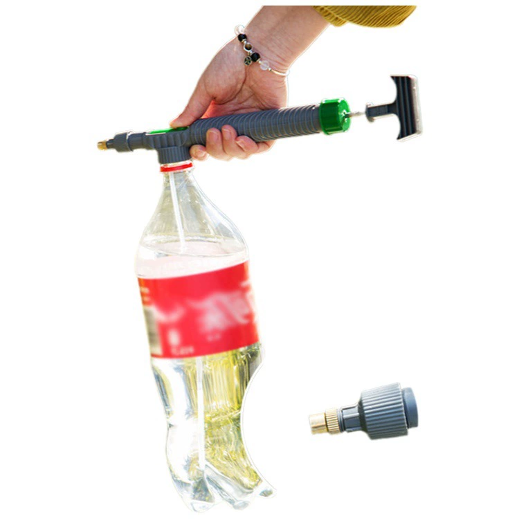 Распылитель для бутылок с напитками Распылительная головка для кокса Универсальная двойная Тяговая дезинфекция Овощи Мойка лекарств Аксессуары для мойки автомобилей Распылительный стержень