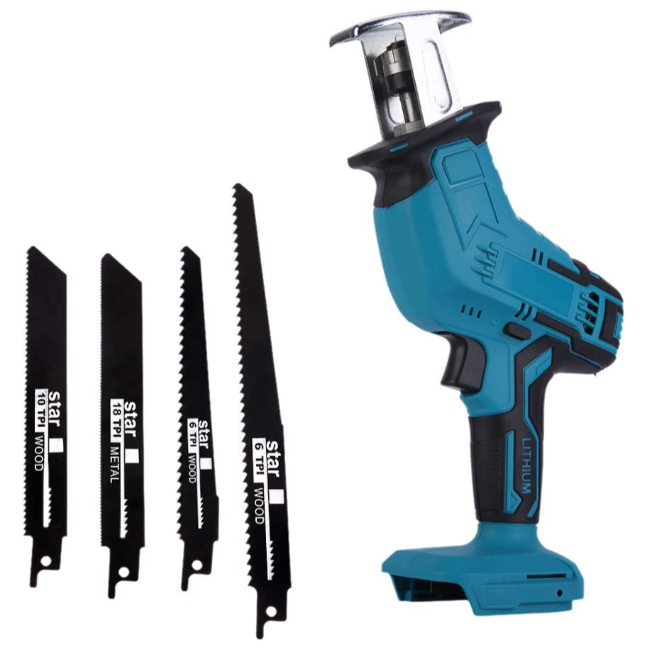 Литиевая электрическая сабельная пила Бытовая Многофункциональная портативная бензопила по дереву портативная пила по металлу малая сабля пила оптом