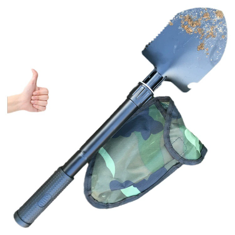 Новый многофункциональный складной инструмент для рытья траншей, совмещающий в себе функции лопаты для самообороны и снаряжения для выживания на природе, оптом.