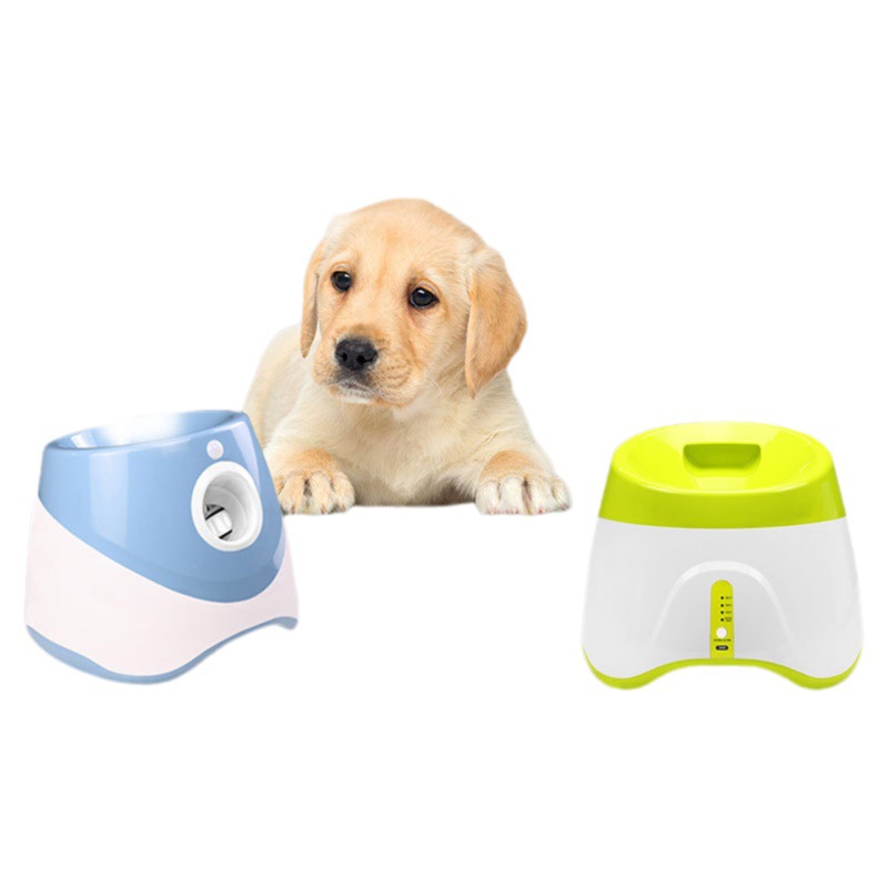 Lanzador de Pelotas para Mascotas, Juguete para Perros al Aire Libre, Pelota de Tenis Elástica, Dispositivo para Pasear Perros, Lanzador de Pelotas Automático