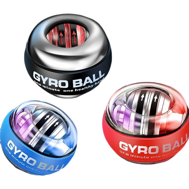 Фитнес самооткрывающийся захват мяч гироскоп пальмовый мяч тренировочный артефакт пять цветов огни Магнитный светящийся мяч на запястье оптом