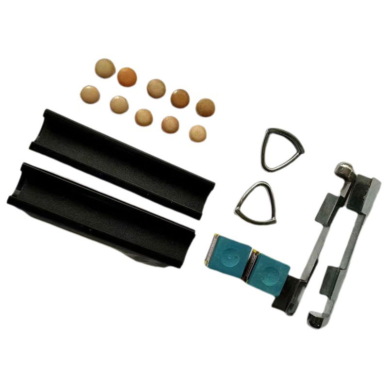 Billar Cue reparación traje 4 tipos 16 reemplazo cabeza cue reparación Billar Cue cuero cabeza reparación herramienta traje