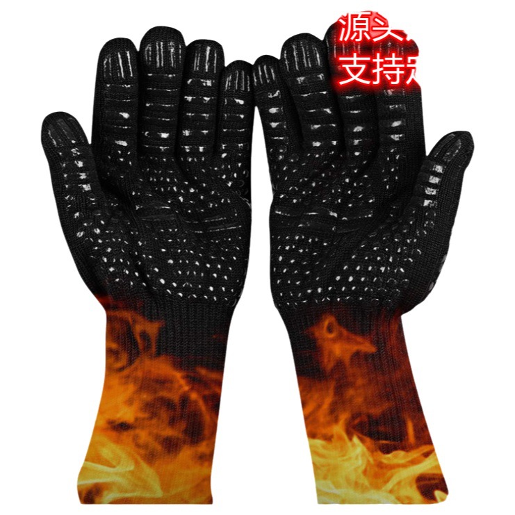 Amazon guantes explosivos resistentes a altas temperaturas guantes protectores de barbacoa horno de cocina horno microondas guantes de aislamiento térmico