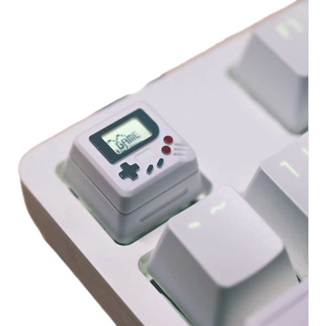 Retro K04 personalidad clásico retro keycap transparente tres en uno teclado mecánico rentable keycap