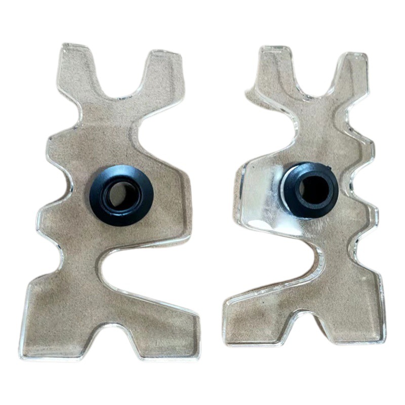 Equipo de mesa de billar titular de varilla cabeza titular de varilla de billar titular de varilla de acrílico transparente 115mm titular de varilla de billar americano