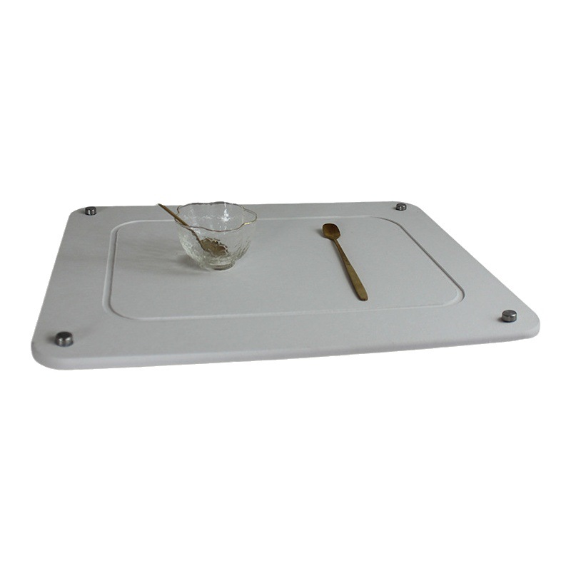 Mesa de escritorio estera encimera estera de drenaje de barro de diatomeas estera absorbente de cocina de aislamiento absorbente vajilla montaña lavabo estera