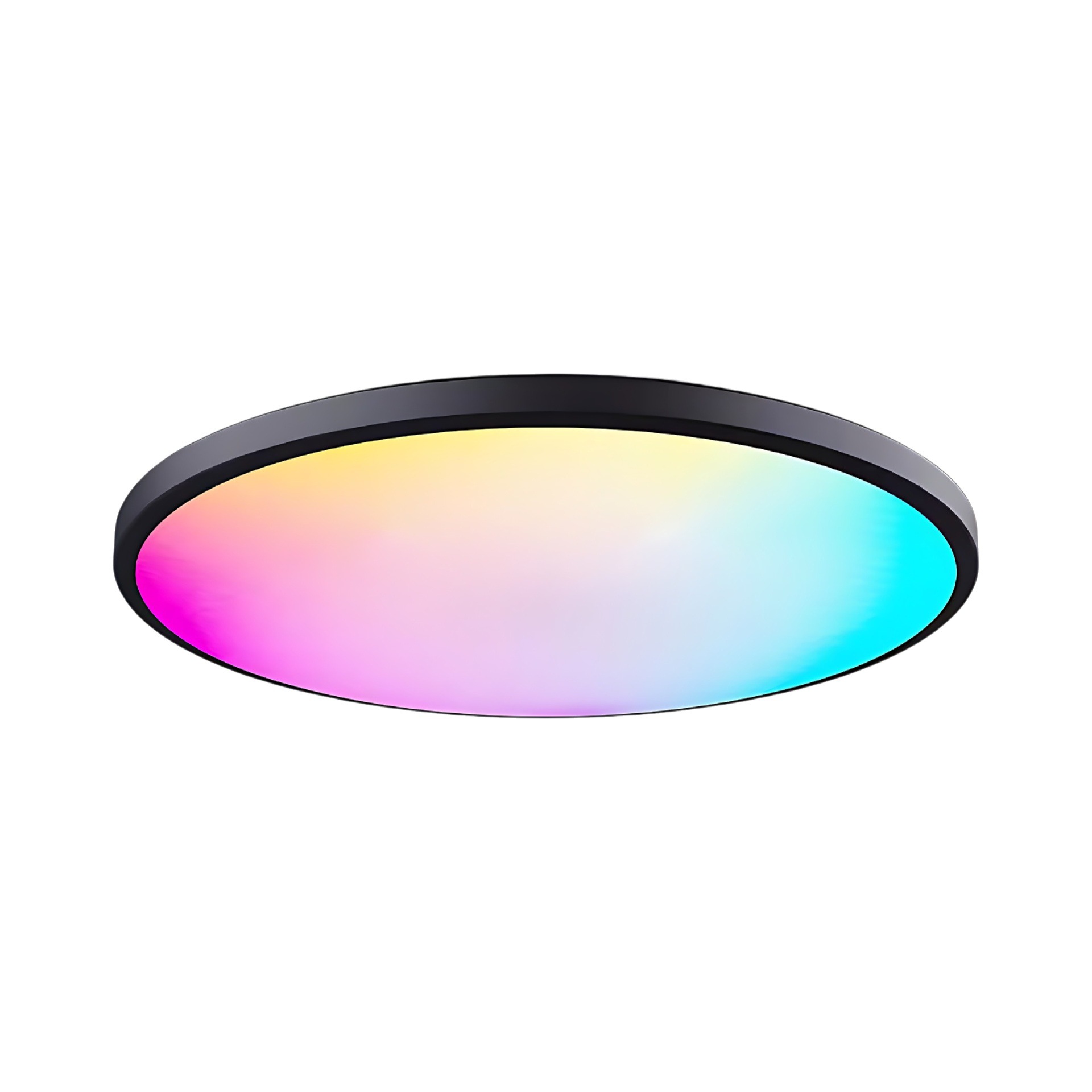 Nueva lámpara de techo de Amazon RGBCW atenuación de color a todo color Smart WiFi lámpara de techo alexa voz