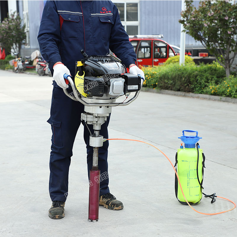 单人背包钻机便携式地质勘探岩心钻机小型岩石取样取芯钻机