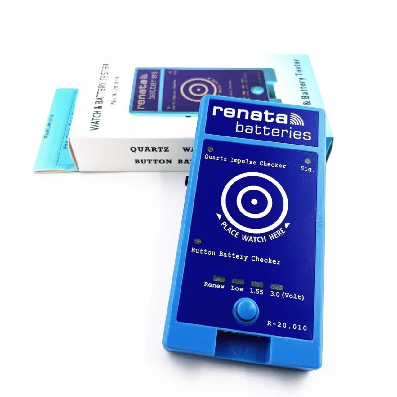 修表工具长方形石英机芯测试仪 测试纽扣电池 测石英机芯 测脉动