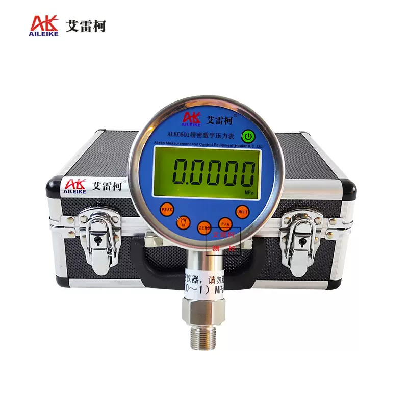 艾雷柯数字压力表ALKC601 ( 0~1）MPa电子式压力校验显示表头